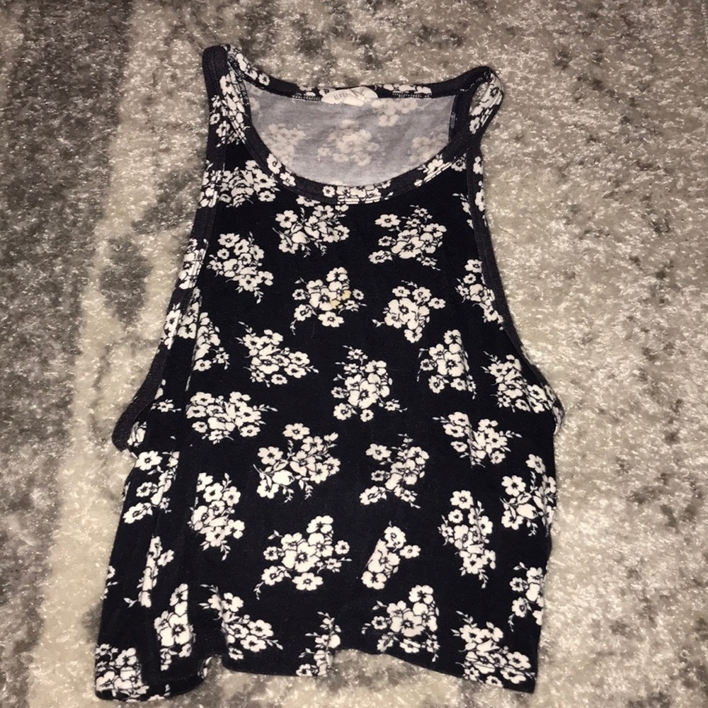 Aeropostale patterned crop top